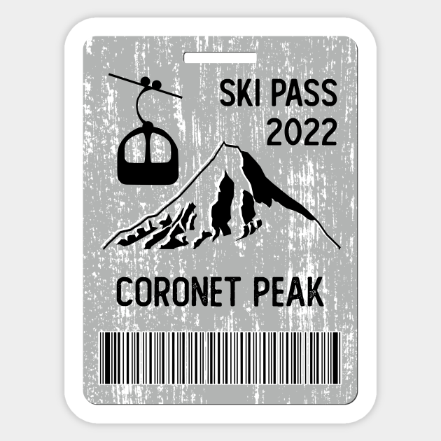 Peak Peak Sticker TeePublic